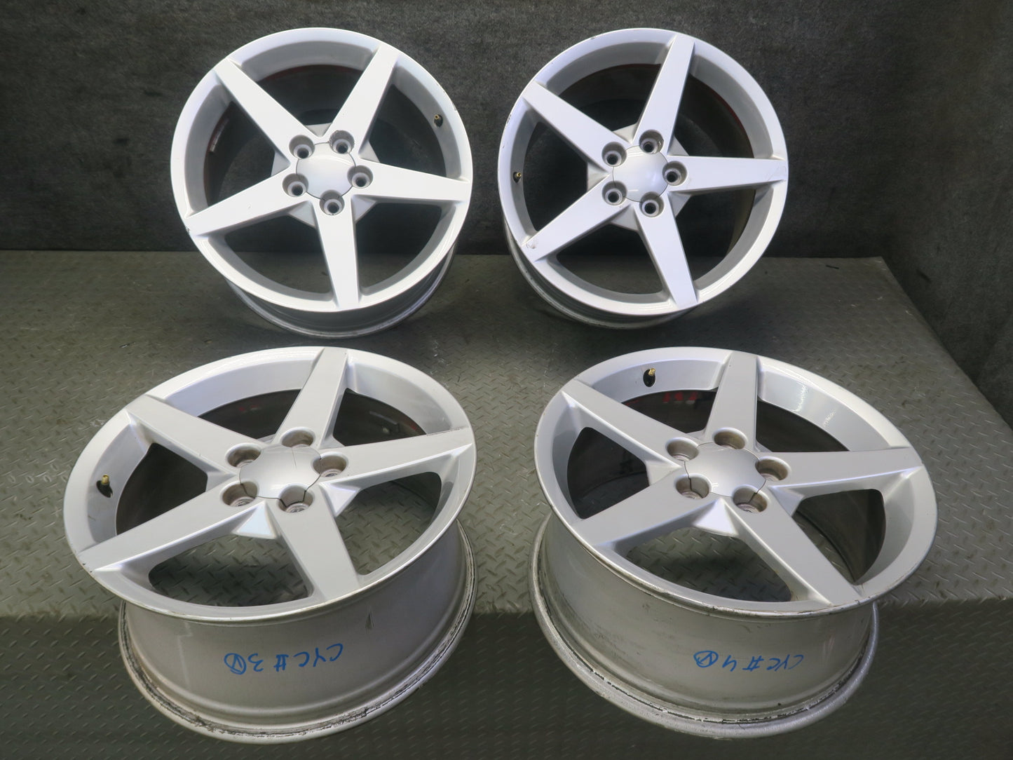 05-08 Chevrolet Corvette C6 R18" R19" Wheel Rim 19x10J ET79 18x8.5J ET56 Set