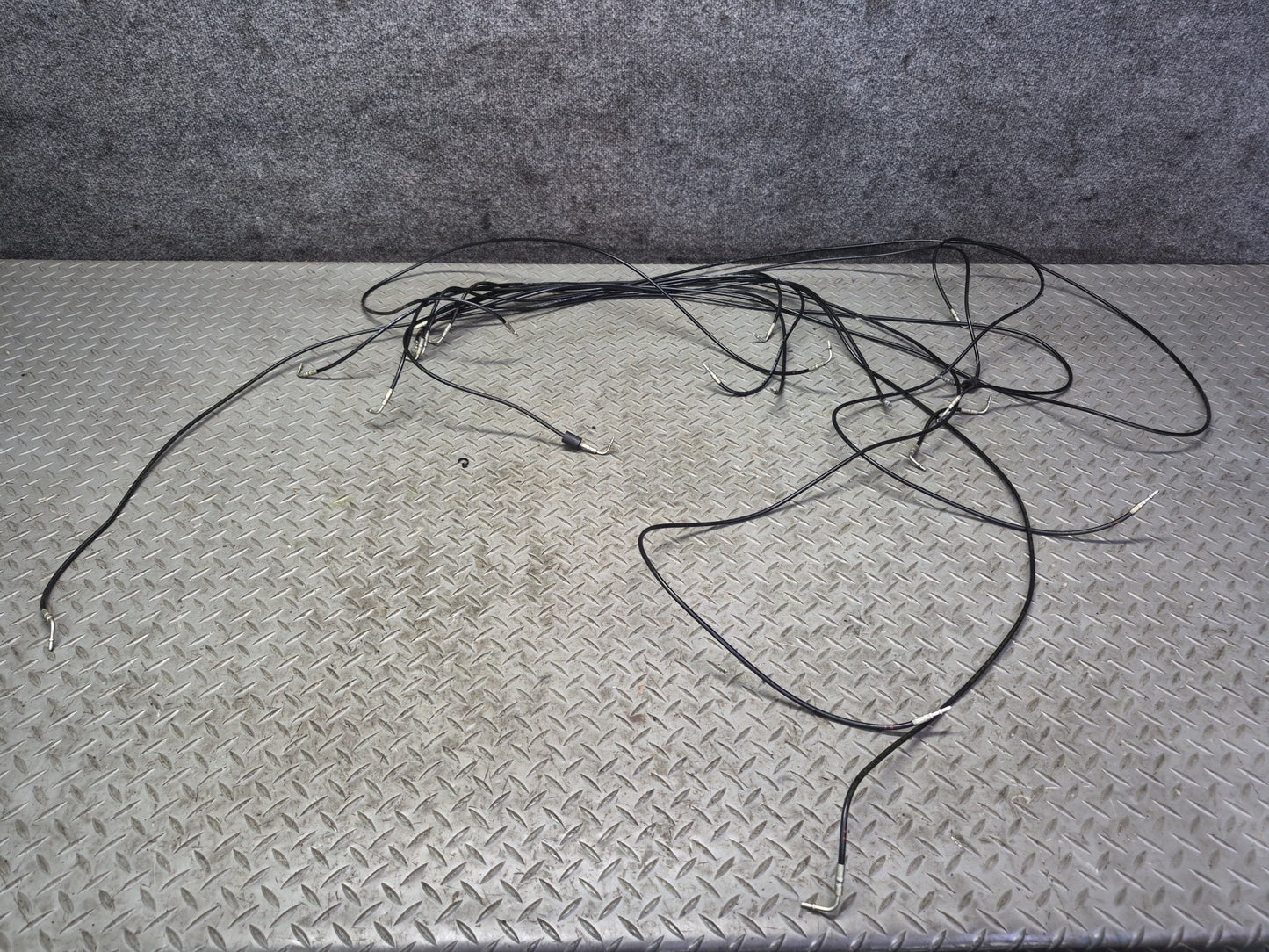 96-02 Mercedes R129 Sl-class Convertible TOP Roof Hydraulic Line Cable Set OEM