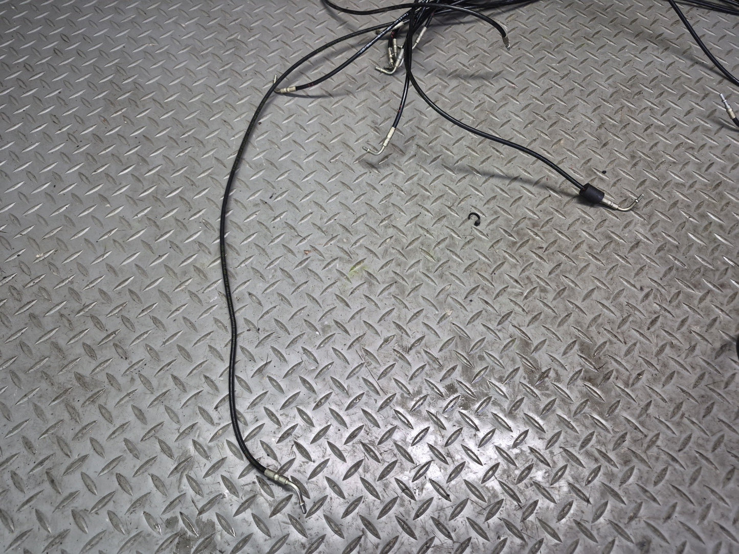 96-02 Mercedes R129 Sl-class Convertible TOP Roof Hydraulic Line Cable Set OEM