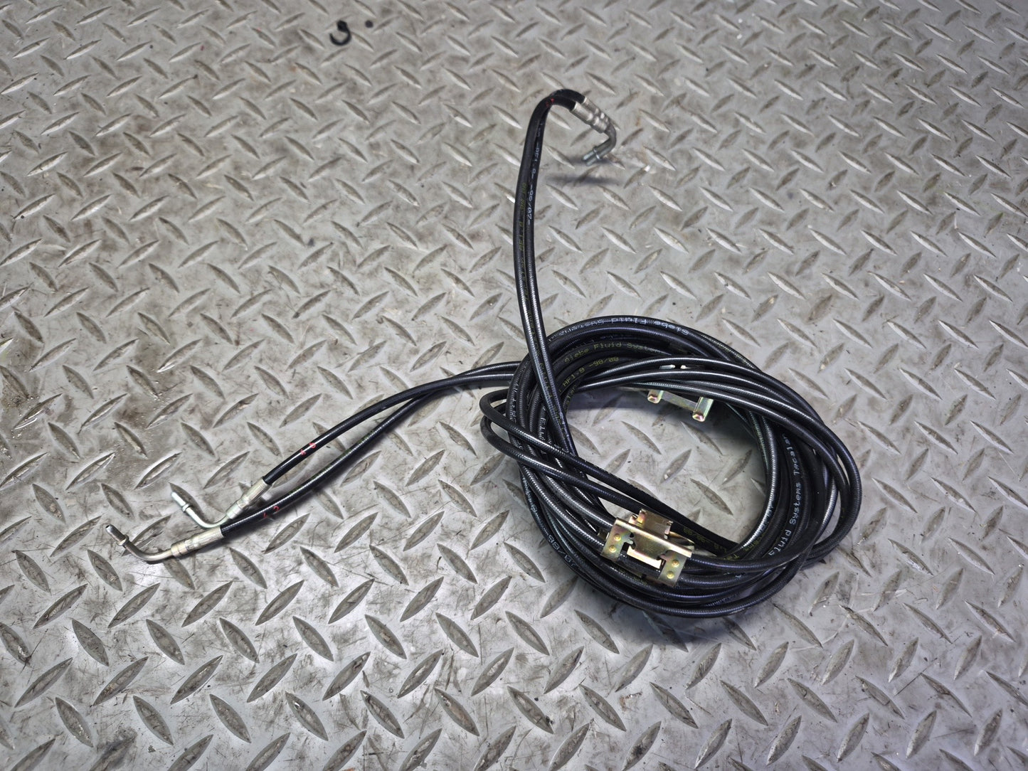 96-02 Mercedes R129 Sl-class Convertible TOP Roof Hydraulic Line Cable Set OEM