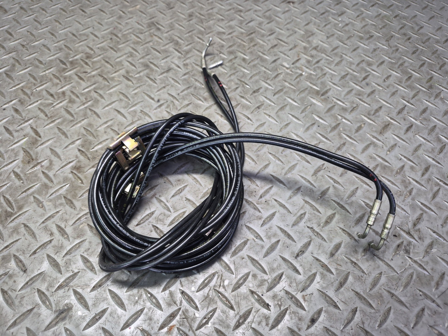 96-02 Mercedes R129 Sl-class Convertible TOP Roof Hydraulic Line Cable Set OEM
