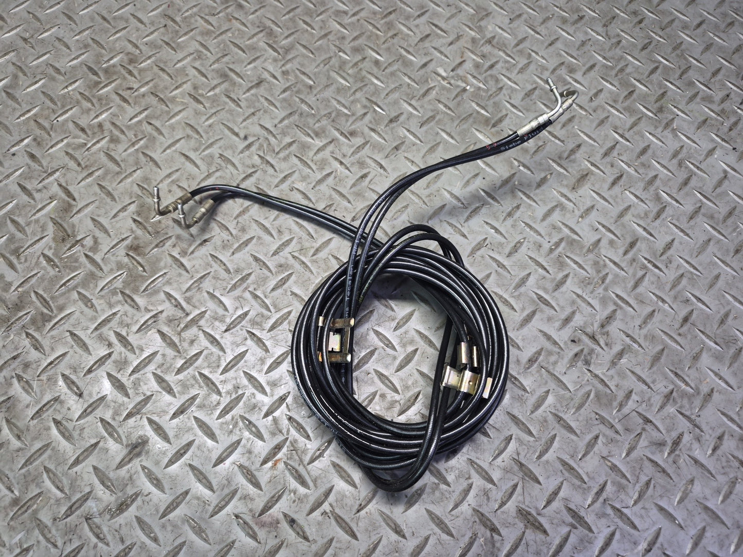 96-02 Mercedes R129 Sl-class Convertible TOP Roof Hydraulic Line Cable Set OEM