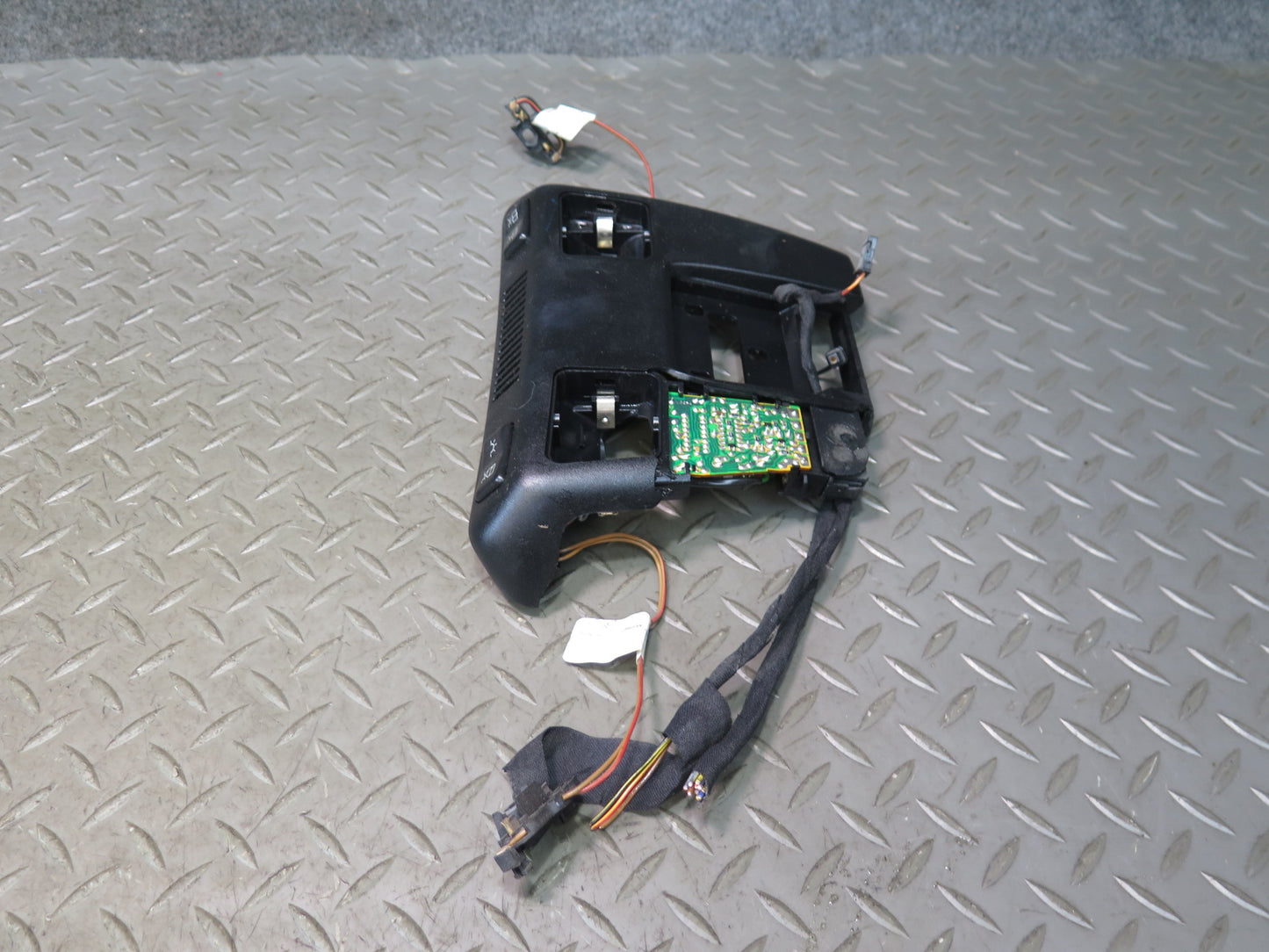 99-02 Mercedes R129 Sl-class Overhead Console Dome Light w Mirror Mount Damaged