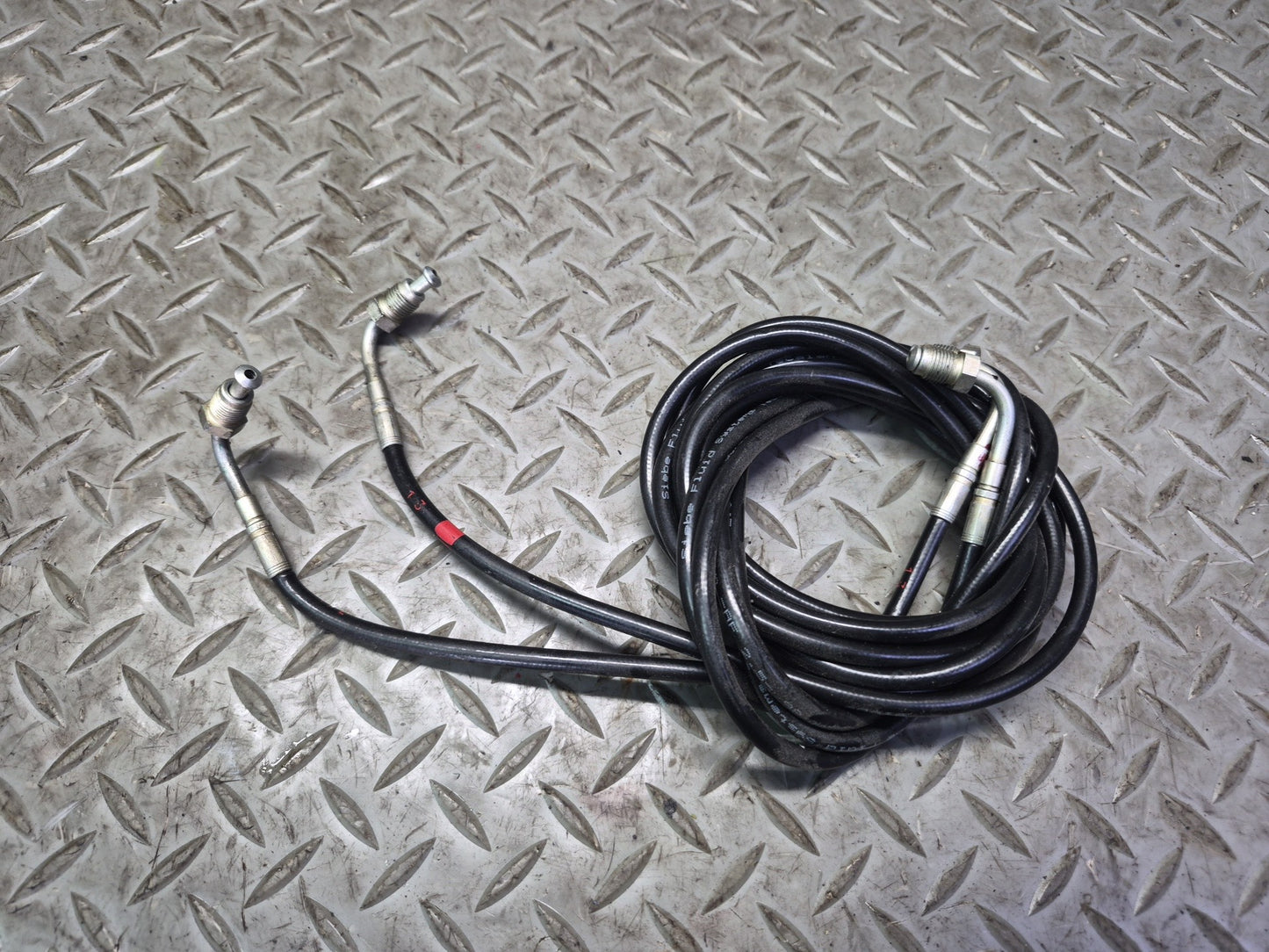 96-02 Mercedes R129 Sl-class Convertible TOP Roof Hydraulic Line Cable Set OEM
