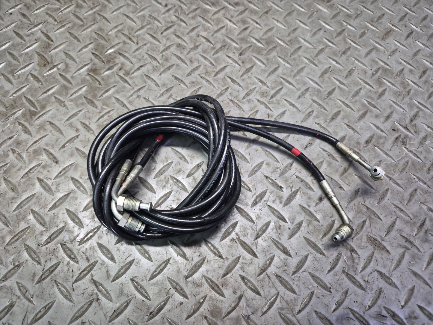 96-02 Mercedes R129 Sl-class Convertible TOP Roof Hydraulic Line Cable Set OEM