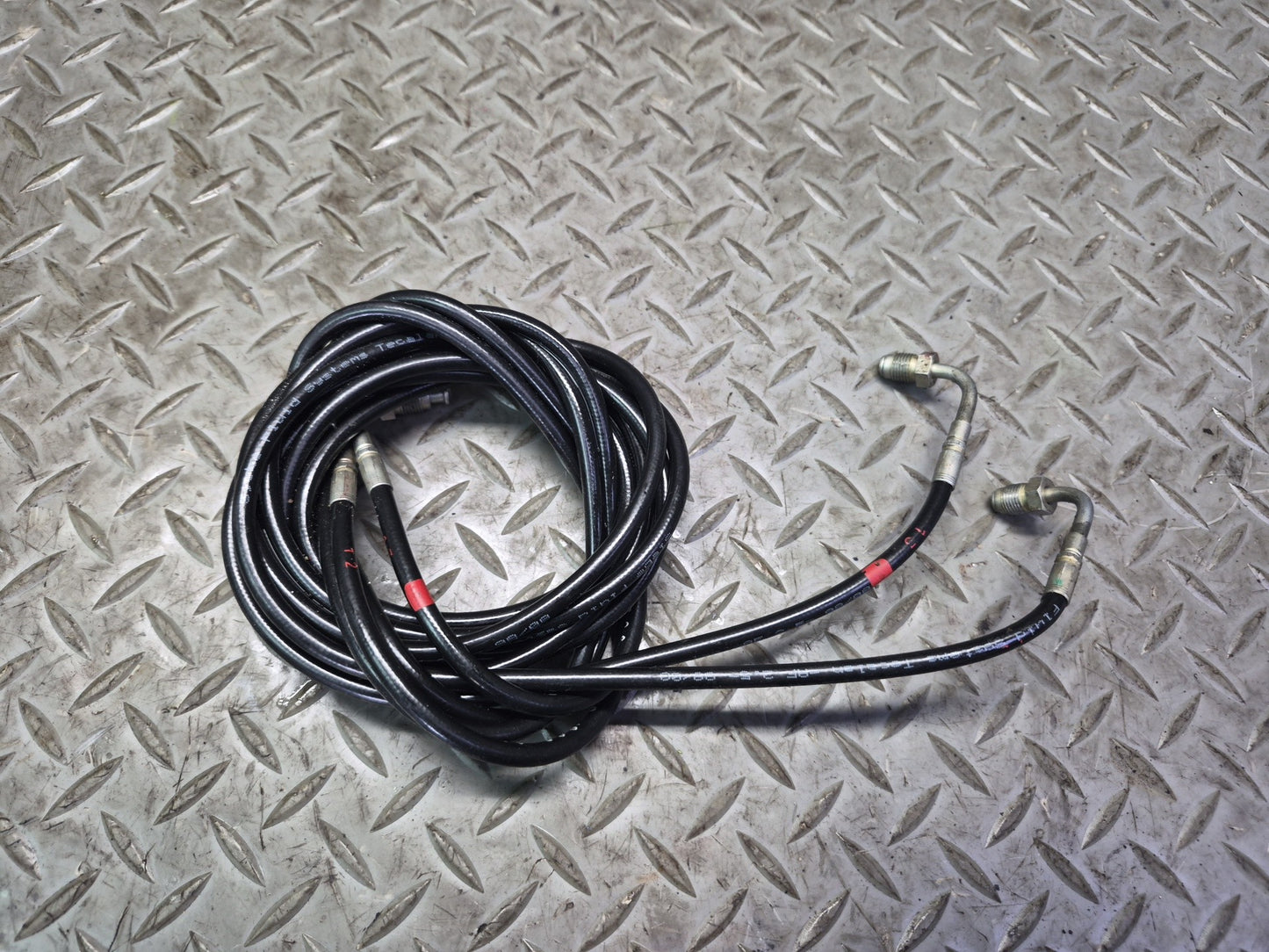 96-02 Mercedes R129 Sl-class Convertible TOP Roof Hydraulic Line Cable Set OEM