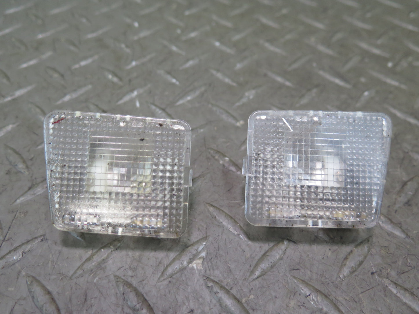 99-02 Mercedes R129 Sl-class Overhead Console Dome Light w Mirror Mount Damaged