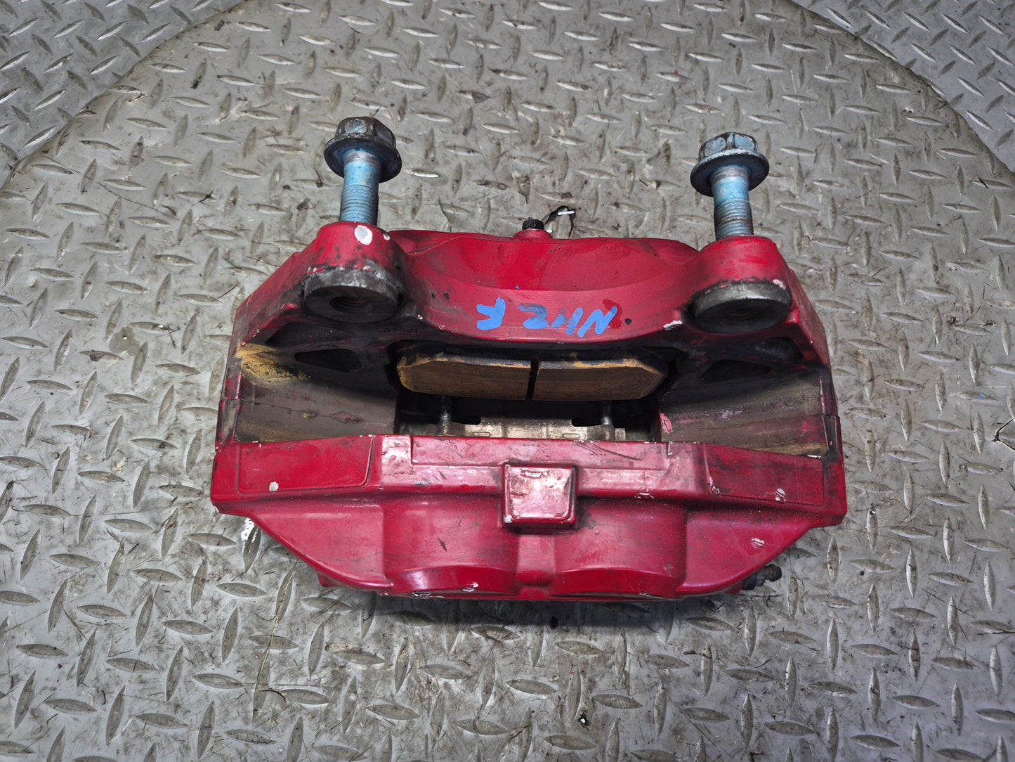 10-20 Nissan Z34 370Z Front Left & Right Sport Brake Caliper Set Akebono 72K OEM