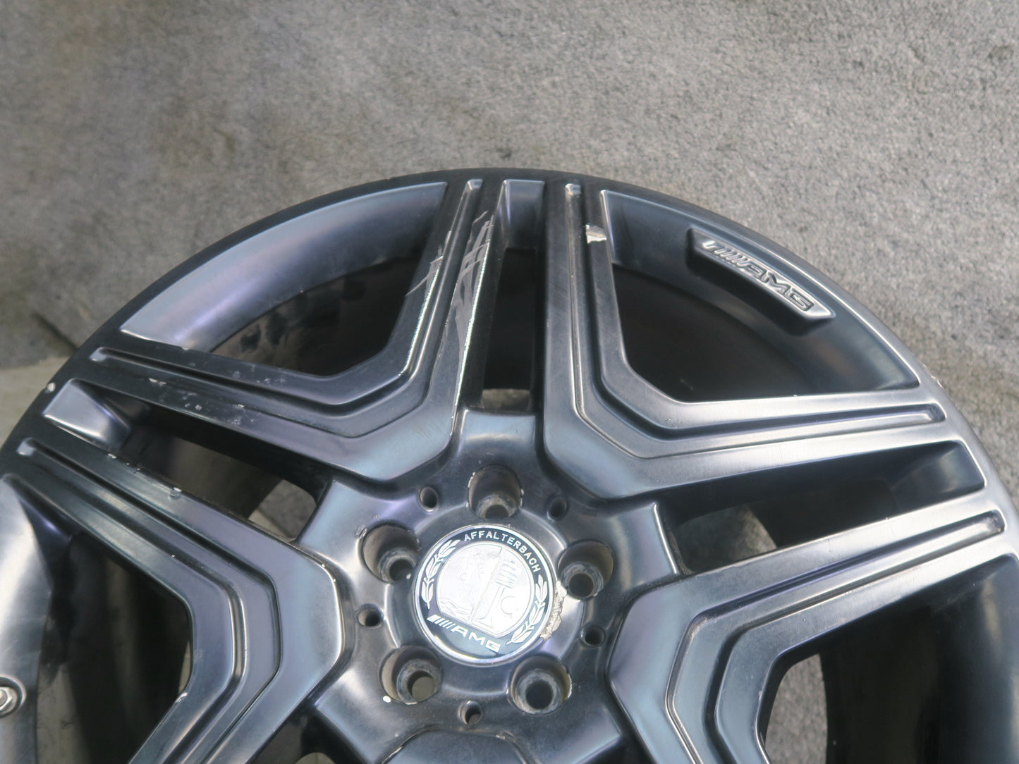 2012-2015 Mercedes W166 ML63 AMG Alloy R21" Wheel Rim 21x10J ET56 1664012302