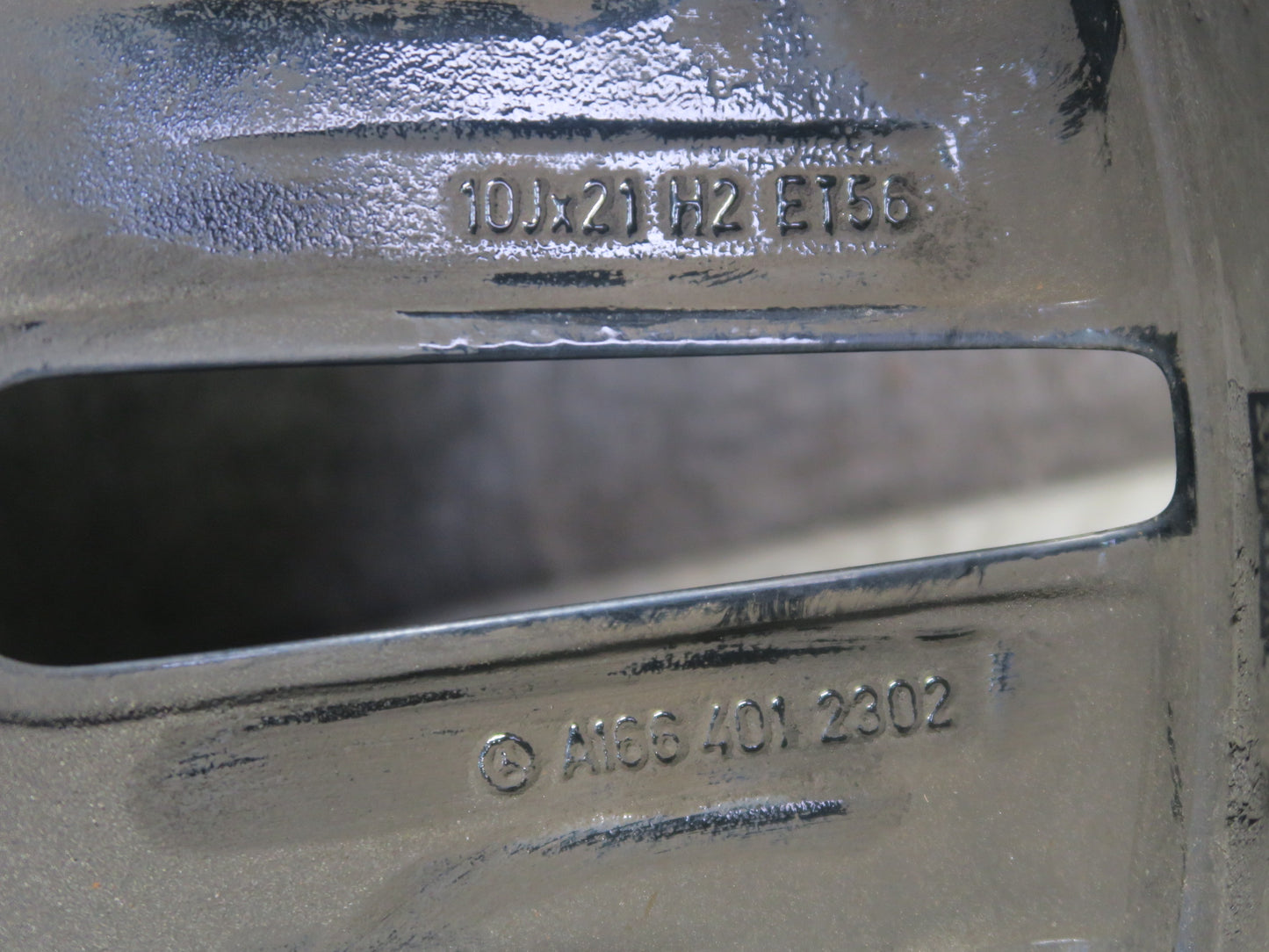 2012-2015 Mercedes W166 ML63 AMG Alloy R21" Wheel Rim 21x10J ET56 1664012302