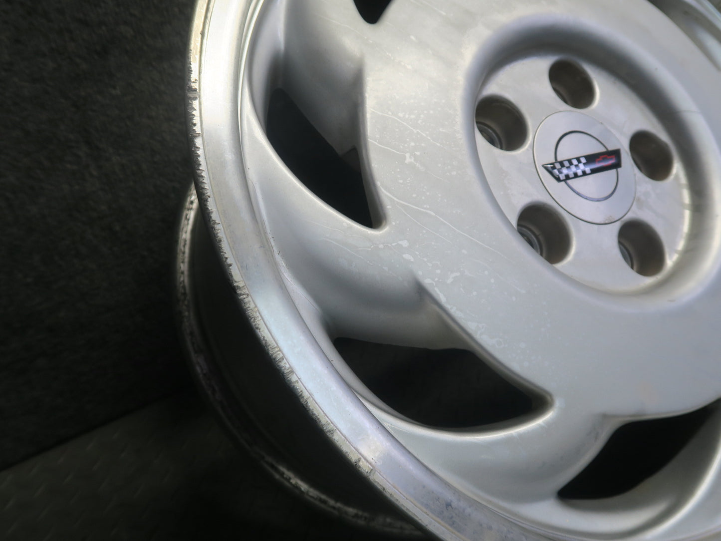 91-92 Chevrolet Corvette C4 Set of 4 Alloy R17" Wheel Rim 17x9.5J ET56 OEM