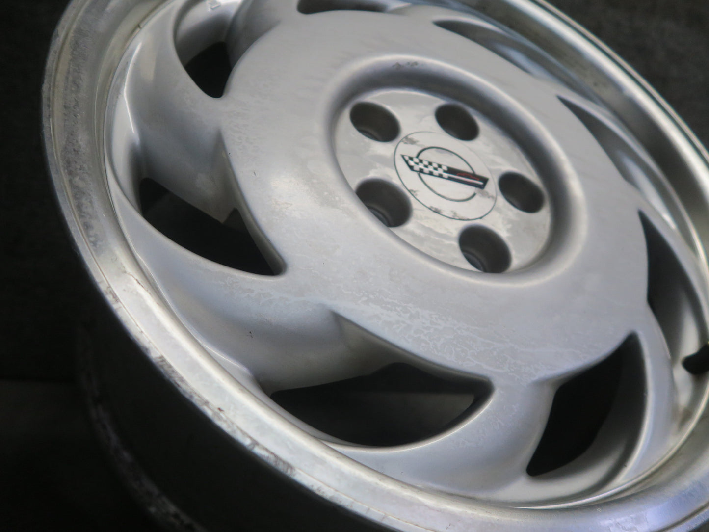 91-92 Chevrolet Corvette C4 Set of 4 Alloy R17" Wheel Rim 17x9.5J ET56 OEM