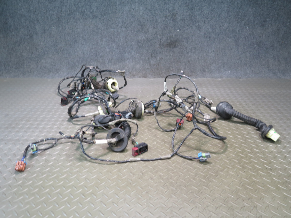 2003-2007 Hummer H2 Front & Rear Left & Right Door Wire Wiring Harness Set of 4