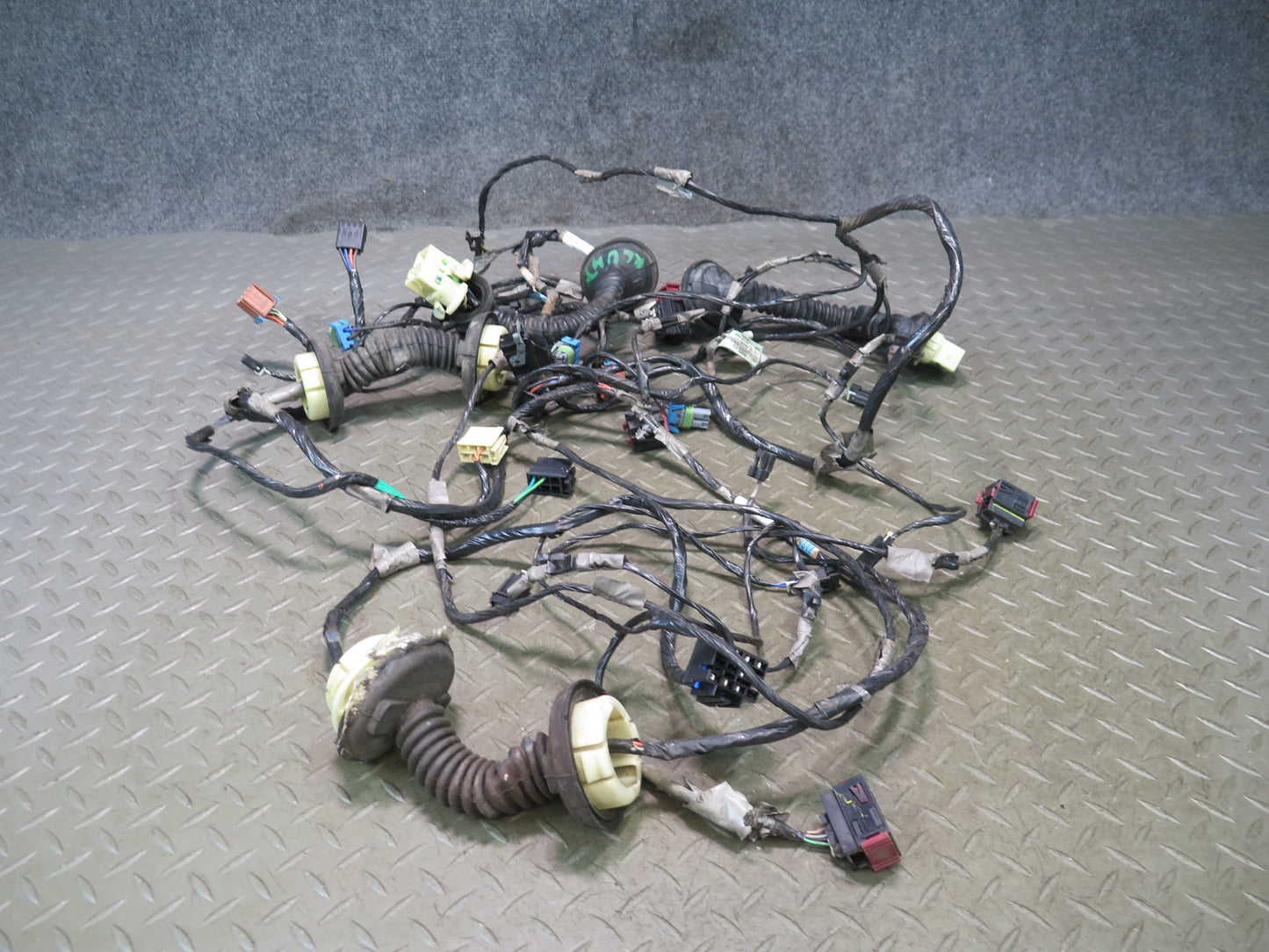 2003-2007 Hummer H2 Front & Rear Left & Right Door Wire Wiring Harness Set of 4