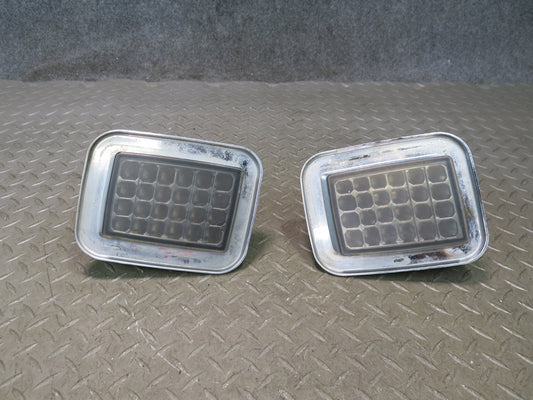 03-09 Hummer H2 Front Left & Right Side Turn Signal Light Lamp Set Aftermarket