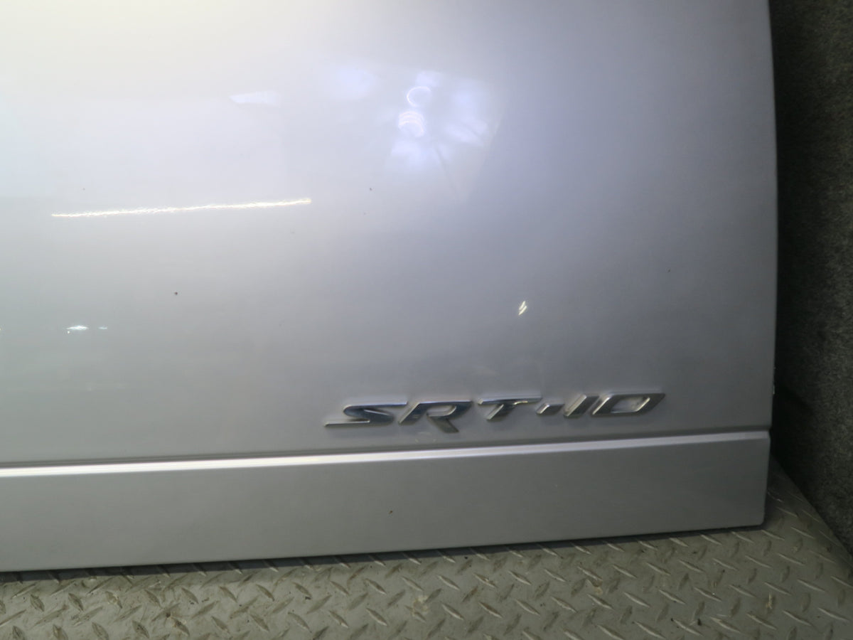 02-08 Dodge RAM 1500 SRT10 DR Rear Tailgate Trunk Lid Bright Silver OEM