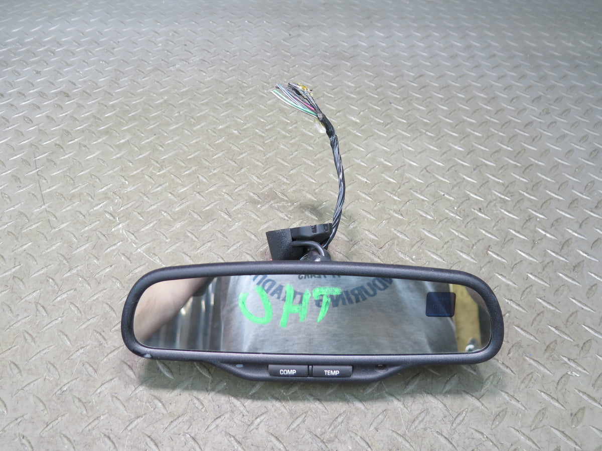 2003-2009 Hummer H2 Front Windshield Interior Auto Dim Rear View Mirror Black