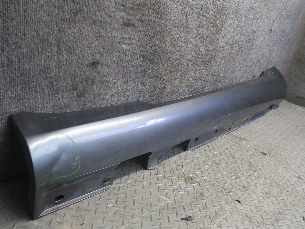 05-11 Mercedes R171 Slk-class Set of 2 Side Skirt Rocker Panel Molding Damaged