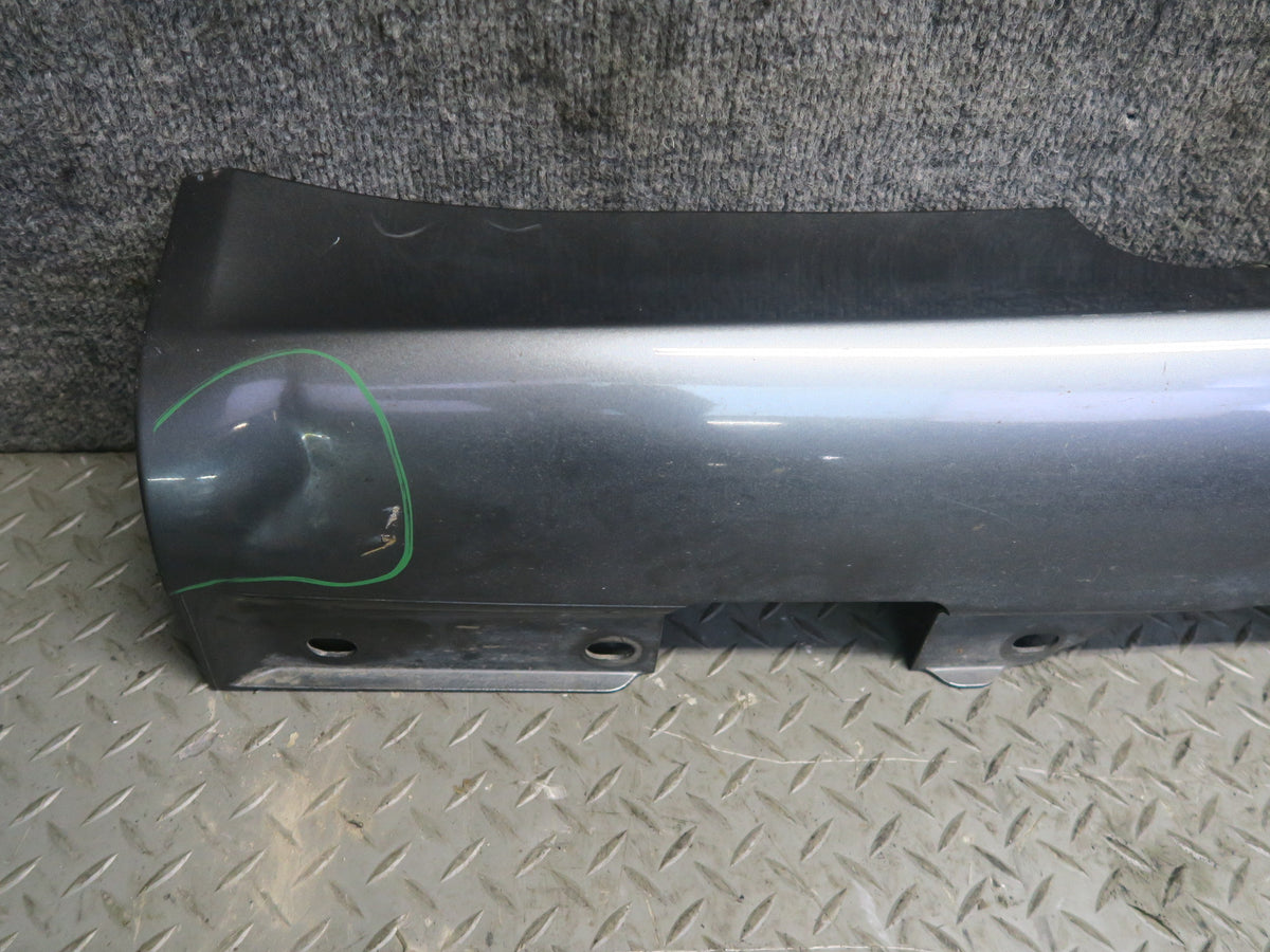 05-11 Mercedes R171 Slk-class Set of 2 Side Skirt Rocker Panel Molding Damaged