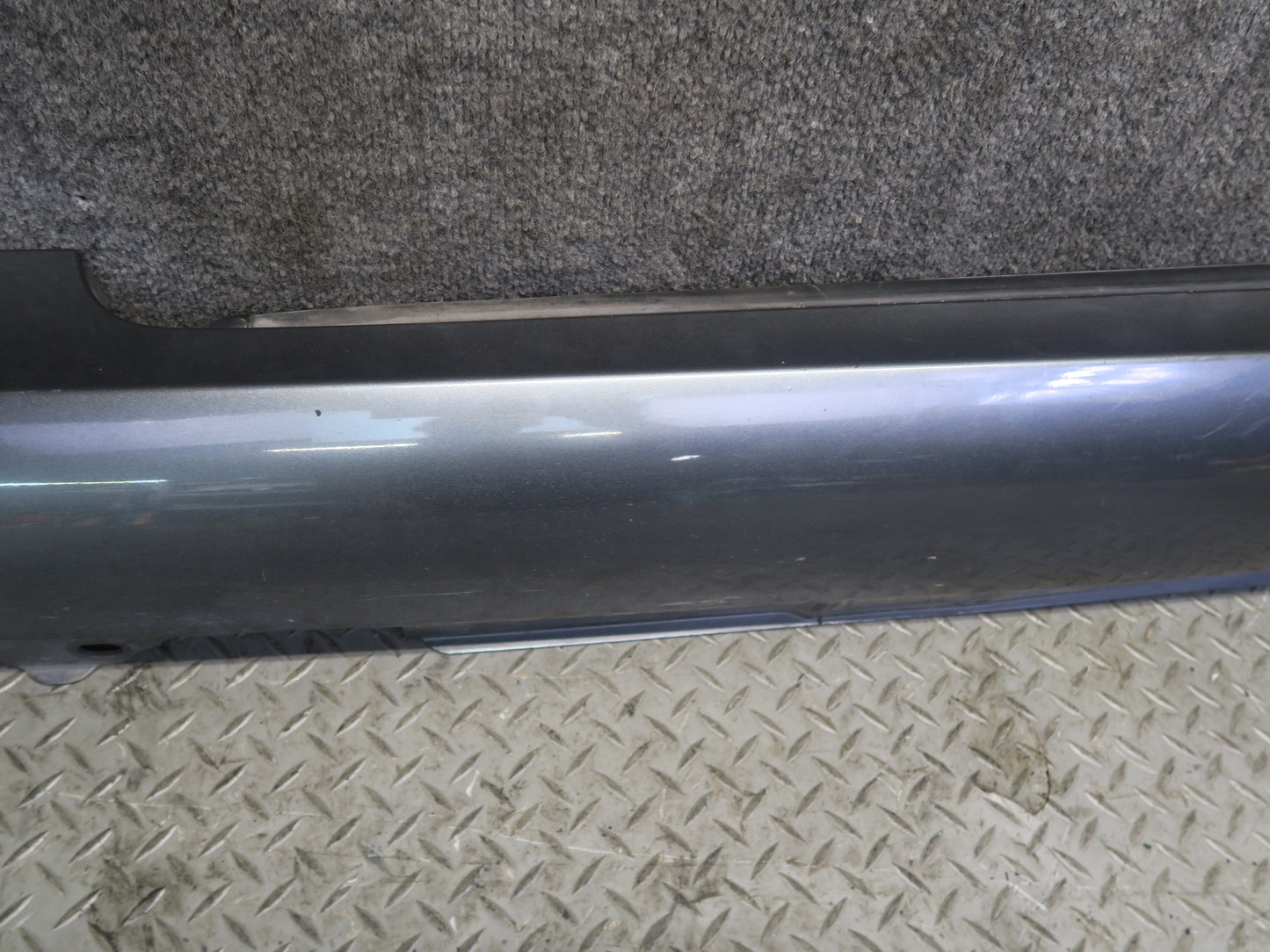 05-11 Mercedes R171 Slk-class Set of 2 Side Skirt Rocker Panel Molding Damaged