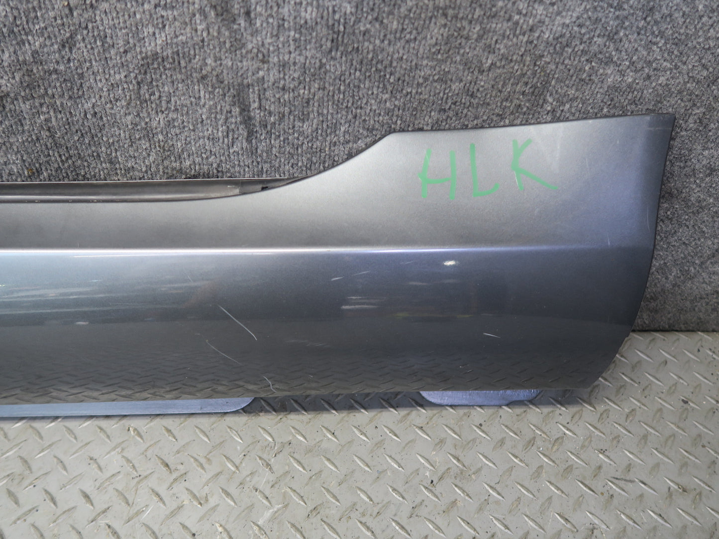 05-11 Mercedes R171 Slk-class Set of 2 Side Skirt Rocker Panel Molding Damaged