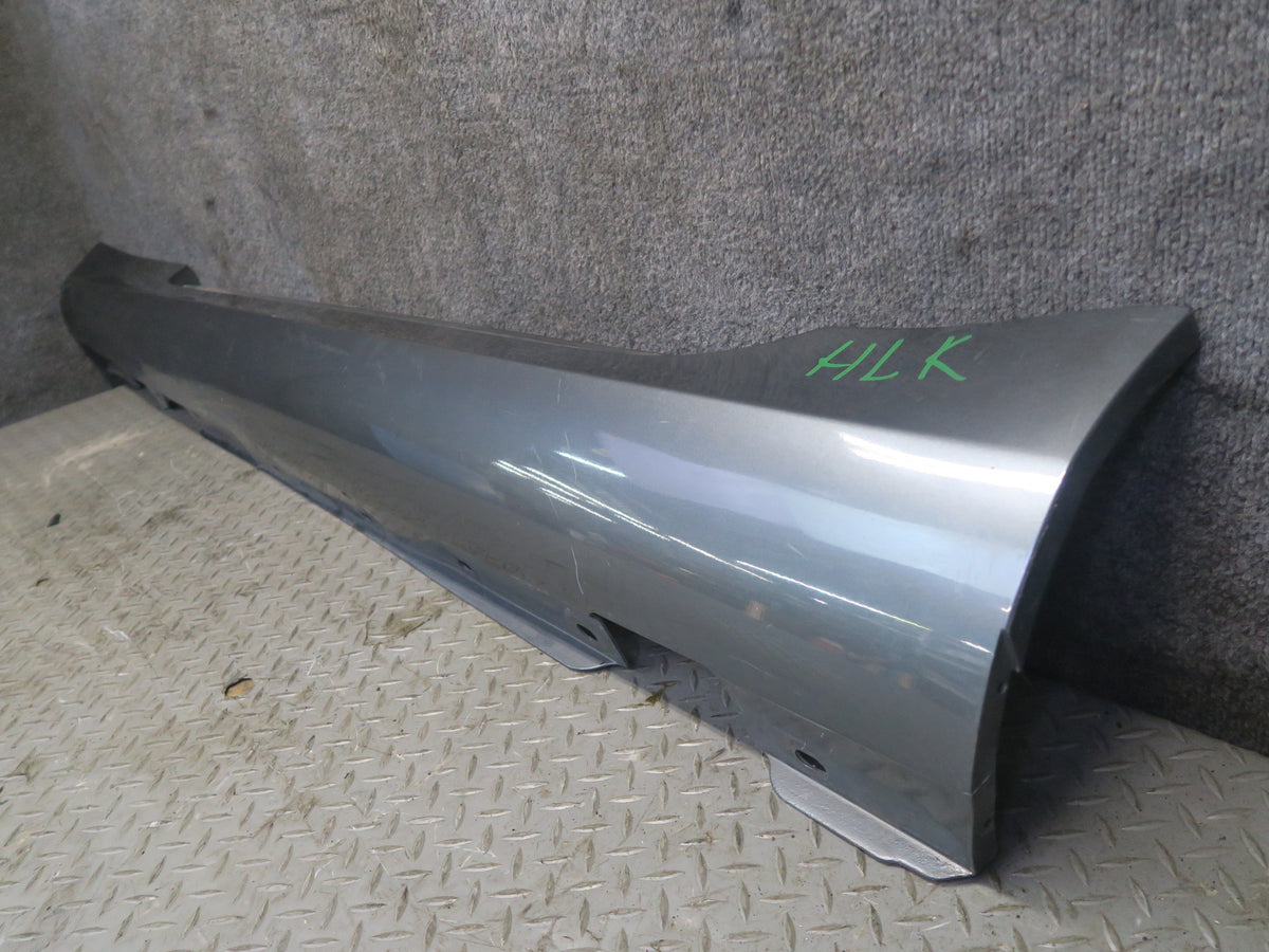05-11 Mercedes R171 Slk-class Set of 2 Side Skirt Rocker Panel Molding Damaged