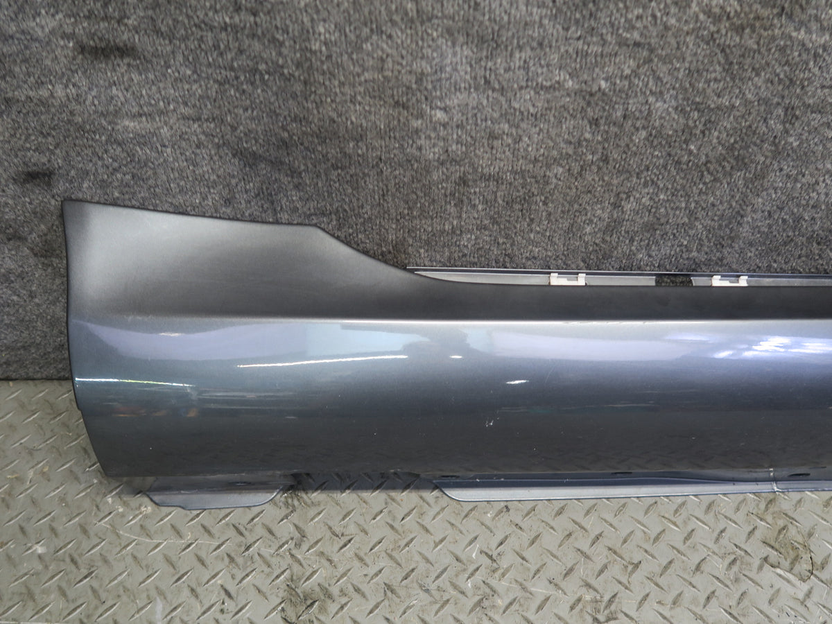 05-11 Mercedes R171 Slk-class Set of 2 Side Skirt Rocker Panel Molding Damaged