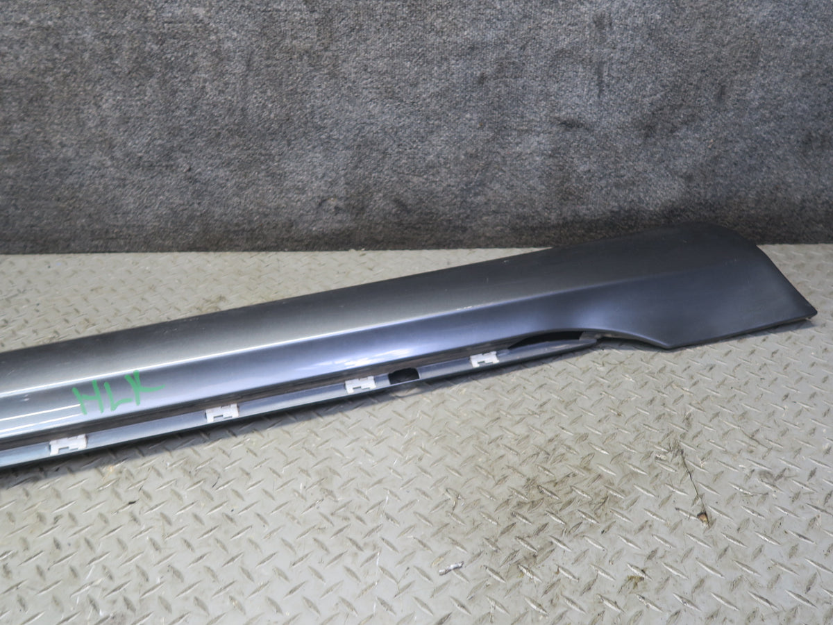 05-11 Mercedes R171 Slk-class Set of 2 Side Skirt Rocker Panel Molding Damaged