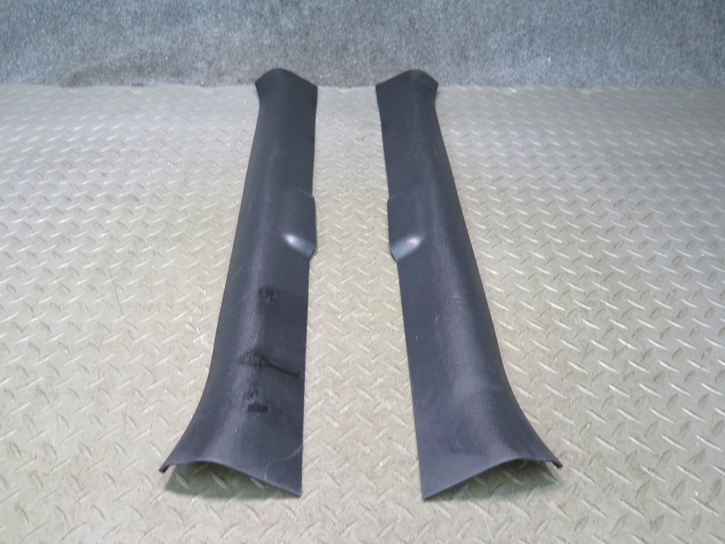 09-20 Nissan Z34 370Z Set of 2 Left & Right Door Sill Scuff Plate Trim Cover OEM