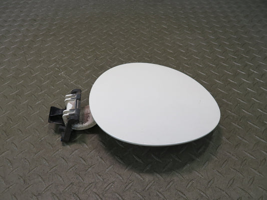 09-20 Nissan Z34 370Z Fuel Tank Filler Door Lid Cover Pearl White OEM