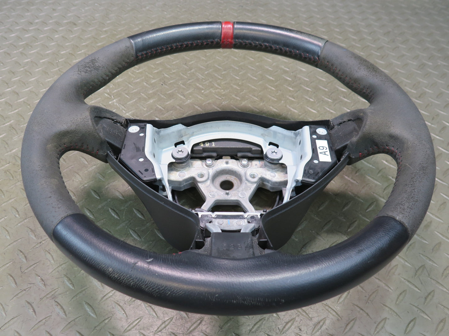 15-20 Nissan Z34 370Z Nismo Leather Suede Steering Black OEM