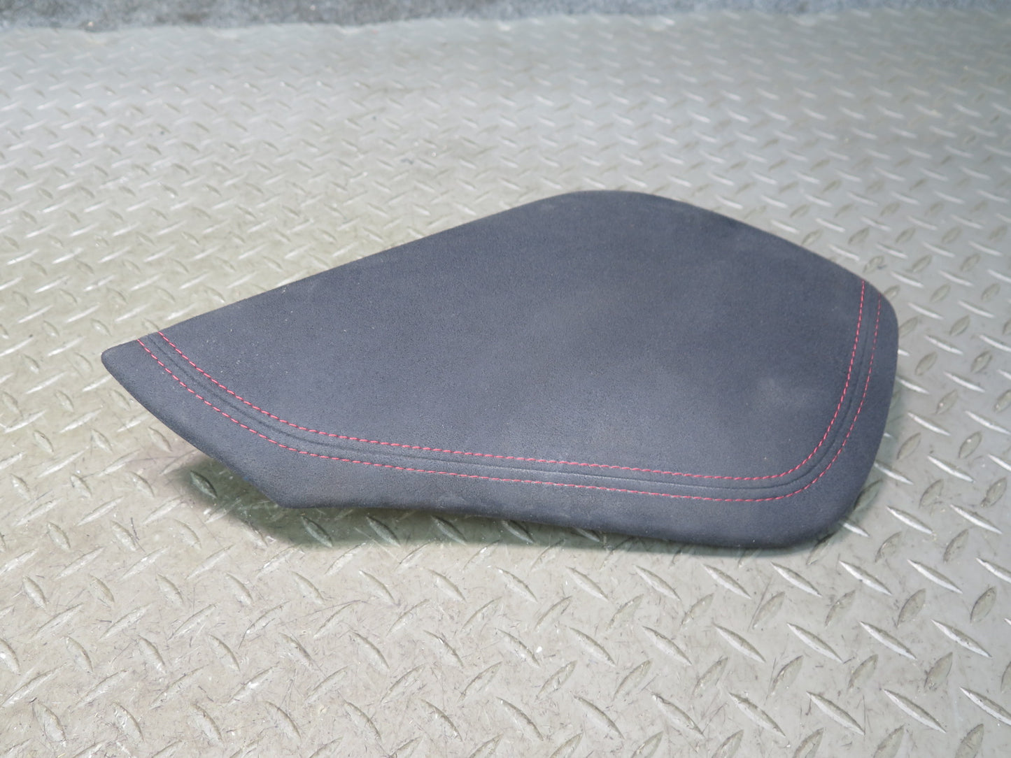 15-19 Nissan Z34 370Z Coupe Nismo Center Console RED Stitch Suede Trim Panel Set