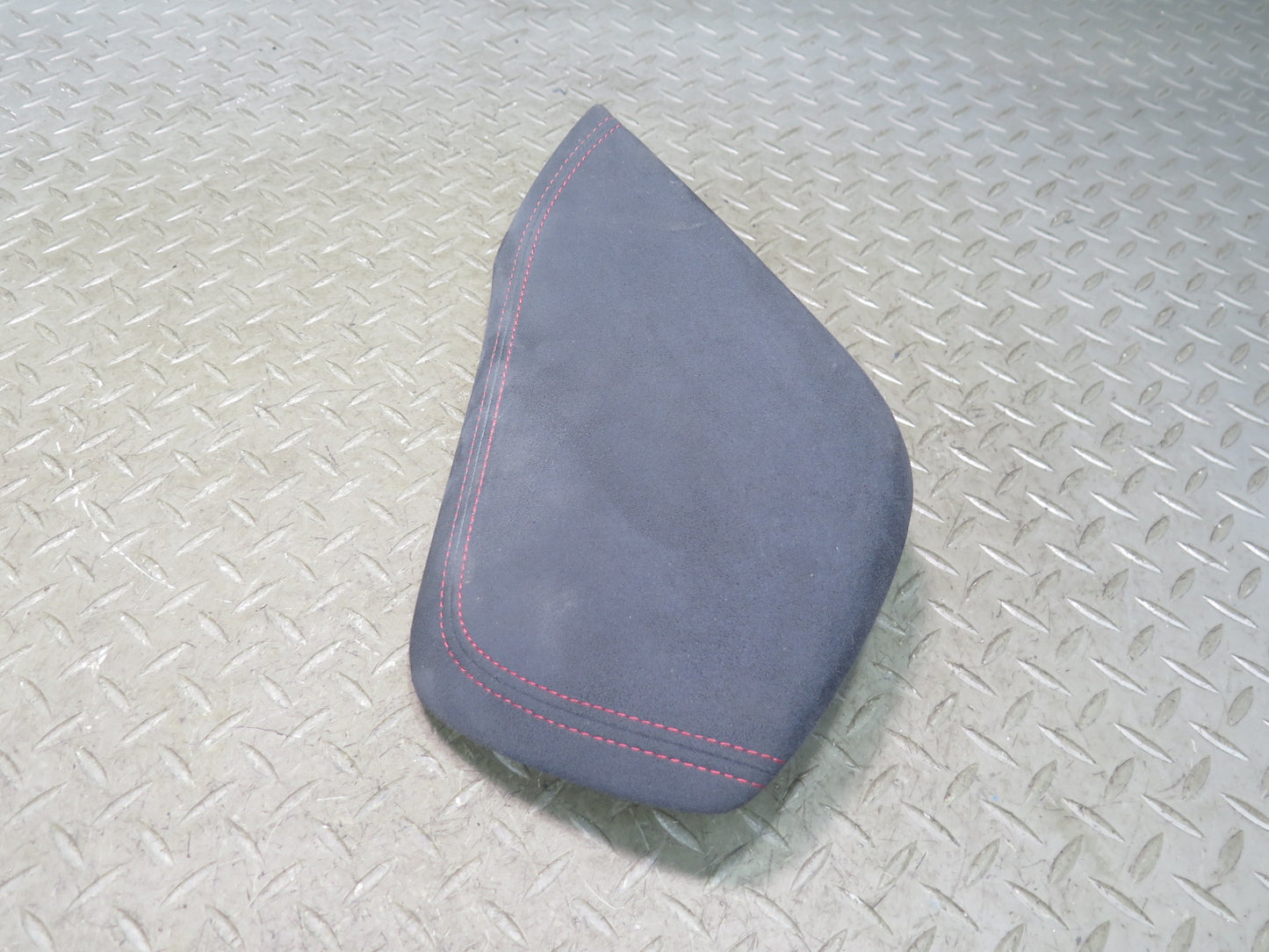15-19 Nissan Z34 370Z Coupe Nismo Center Console RED Stitch Suede Trim Panel Set