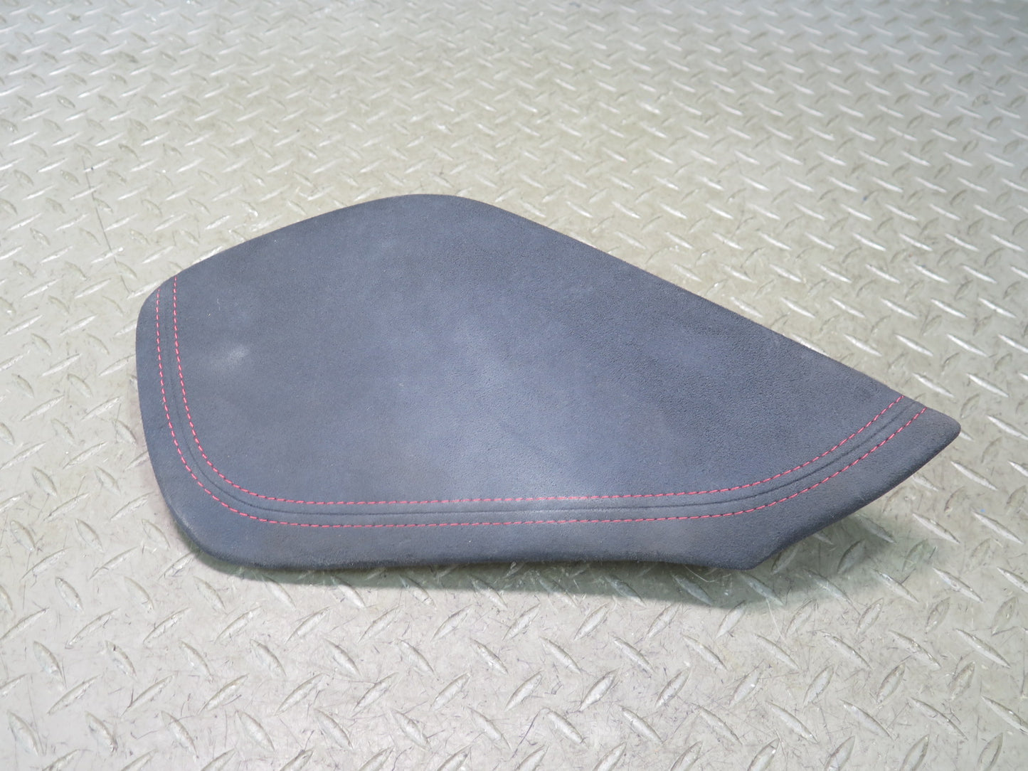 15-19 Nissan Z34 370Z Coupe Nismo Center Console RED Stitch Suede Trim Panel Set
