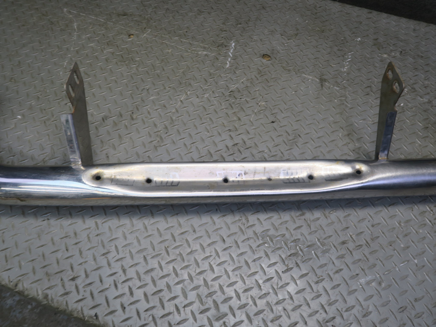 2003-2009 Hummer H2 Left & Right Side Running Step Board Guard Set of 2 Damaged