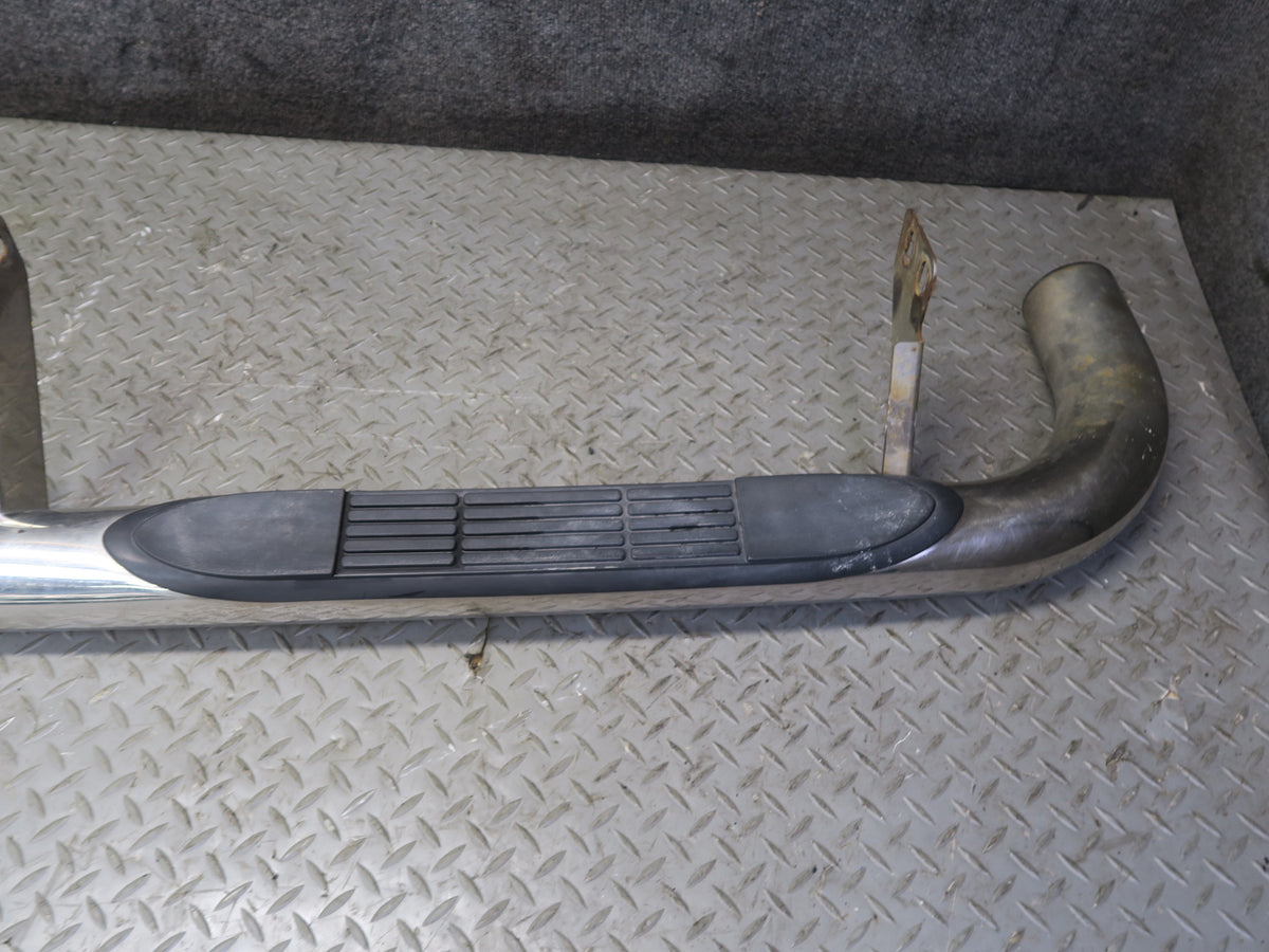 2003-2009 Hummer H2 Left & Right Side Running Step Board Guard Set of 2 Damaged