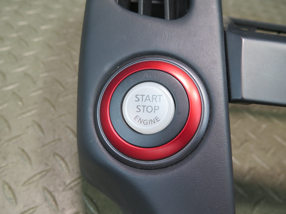 15-20 Nissan Z34 370Z Nismo Dash Trim Bezel Panel RED Start Stop Switch OEM