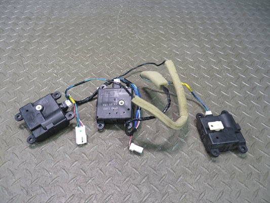 09-20 Nissan Z34 370Z Set of 3 A/C Heater Flap Door Actuator Motor Wiring OEM