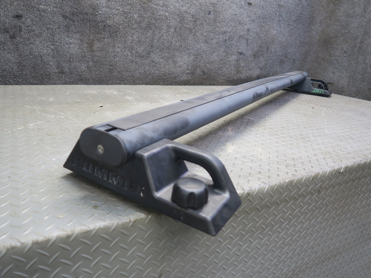 2003-2007 Hummer H2 Upper Roof Luggage Rack Rail Cross Cargo Bar Set