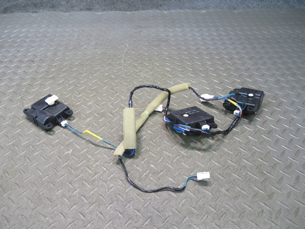 09-20 Nissan Z34 370Z Set of 3 A/C Heater Flap Door Actuator Motor Wiring OEM