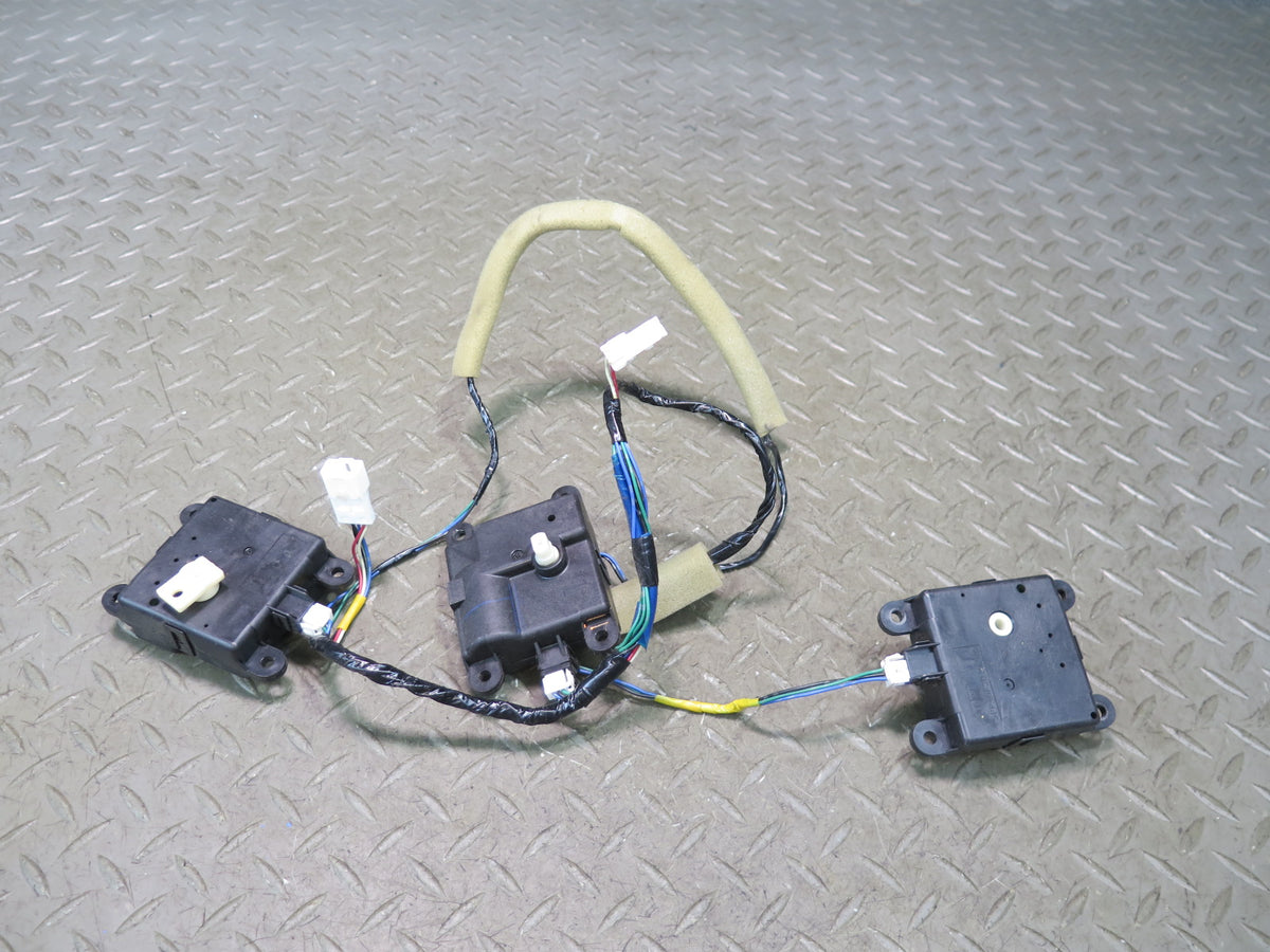 09-20 Nissan Z34 370Z Set of 3 A/C Heater Flap Door Actuator Motor Wiring OEM