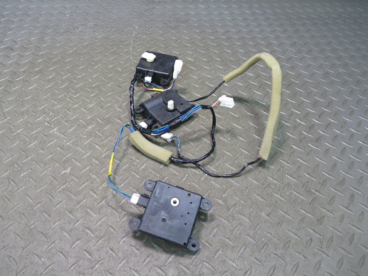 09-20 Nissan Z34 370Z Set of 3 A/C Heater Flap Door Actuator Motor Wiring OEM