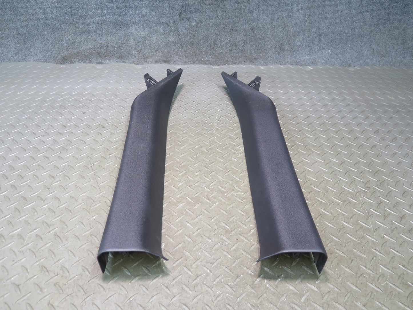 09-17 Nissan Z34 370Z Coupe Set of 2 Front Interior A Pillar Trim Panel OEM