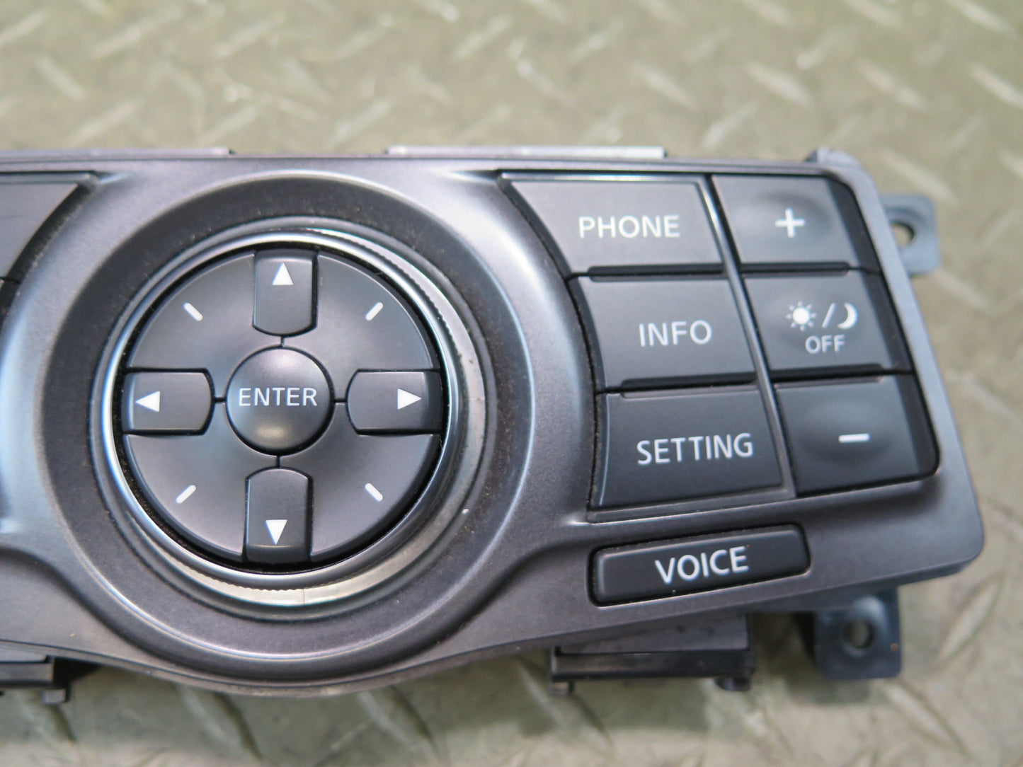 15-20 Nissan Z34 370Z Nismo Dash Navi GPS Navigation Control Switch Panel OEM
