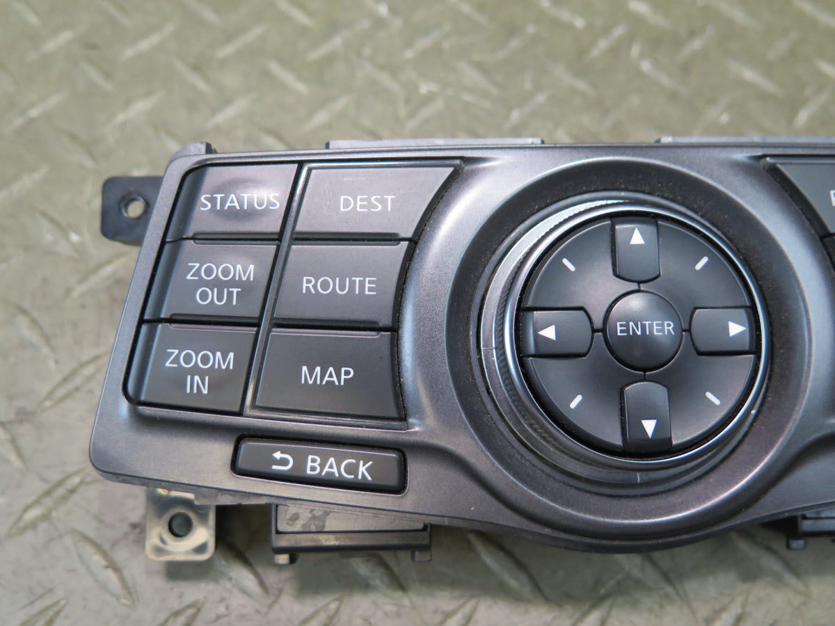 15-20 Nissan Z34 370Z Nismo Dash Navi GPS Navigation Control Switch Panel OEM
