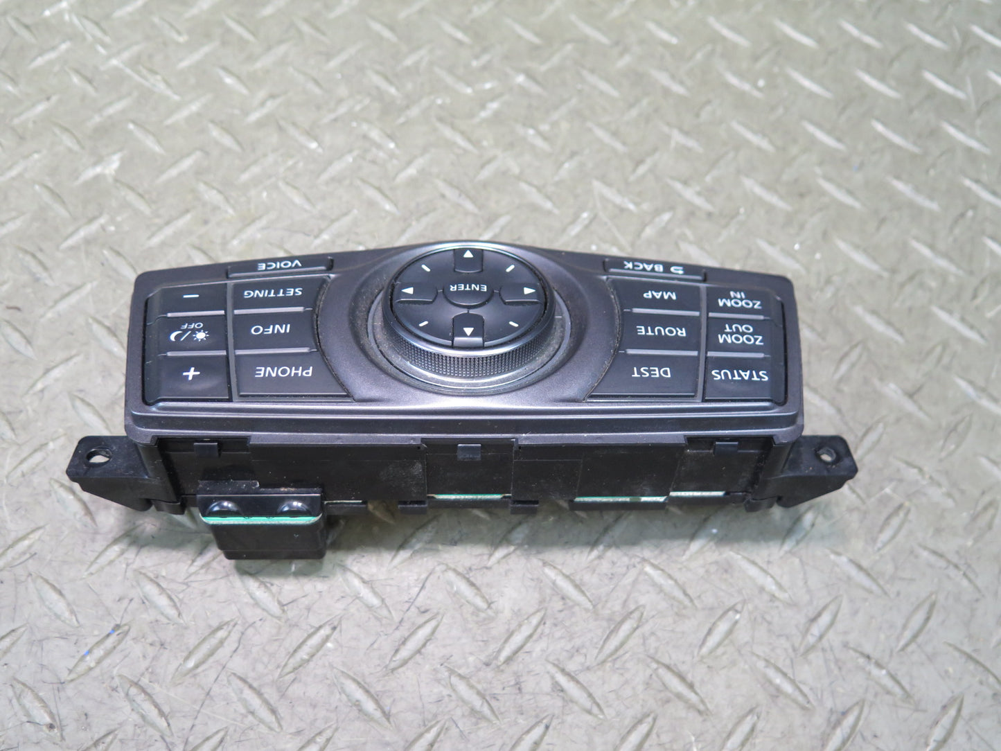 15-20 Nissan Z34 370Z Nismo Dash Navi GPS Navigation Control Switch Panel OEM