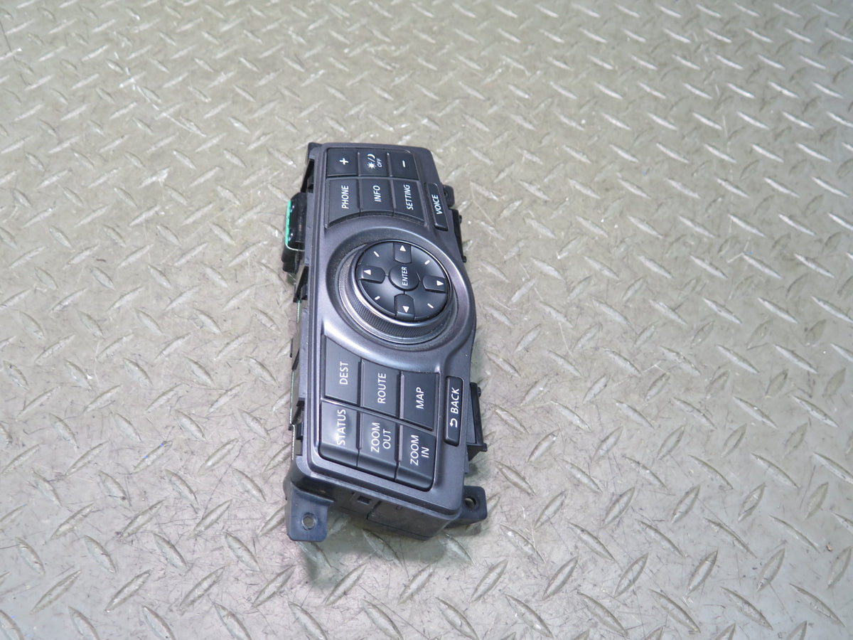 15-20 Nissan Z34 370Z Nismo Dash Navi GPS Navigation Control Switch Panel OEM
