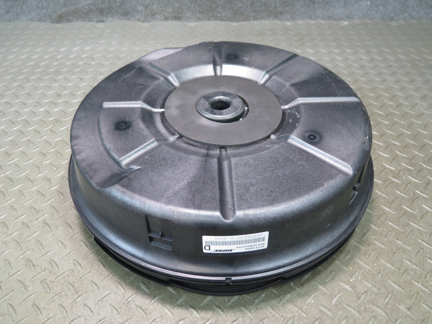09-20 Nissan Z34 370Z Rear Subwoofer Speaker Box 28170-5AA0A OEM