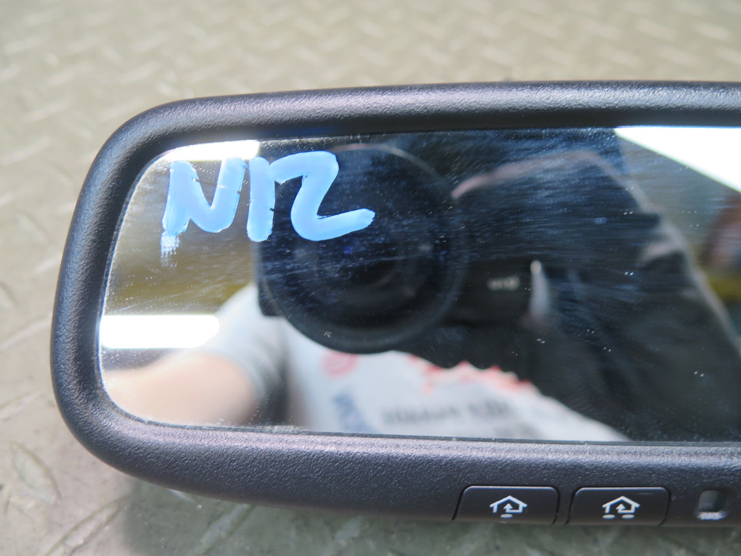 14-18 Nissan 370Z Z34 Coupe Interior Rear View Mirror Auto Dimm w Homelink OEM