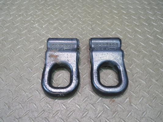 2003-2007 Hummer H2 Front Bumper TOW Towing Hook Ring Set of 2